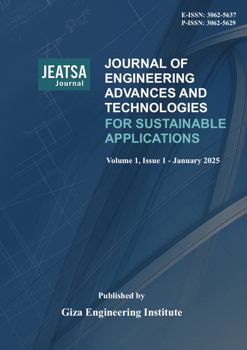 Journal of Engineering Advances and Technologies for Sustainable Applications